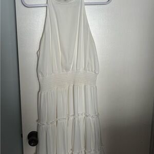 She + Sky Cream Dress